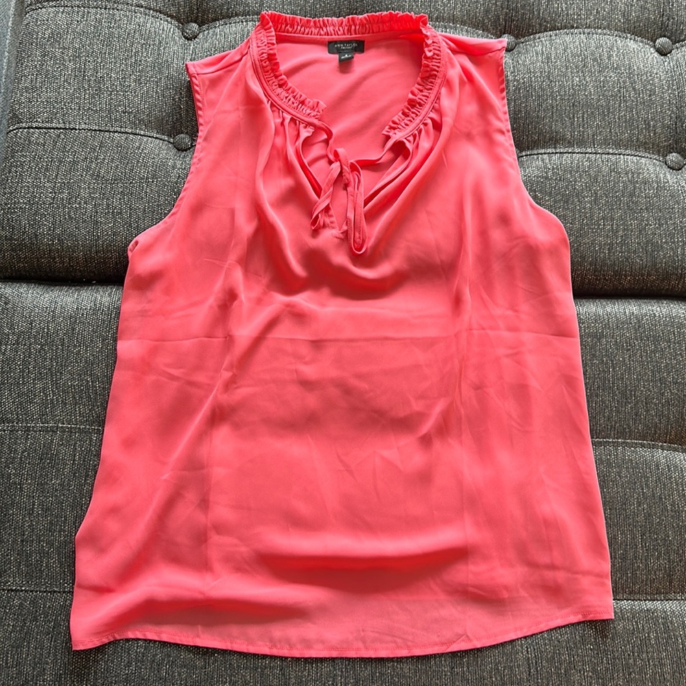 Ann Taylor Factory pink blouse